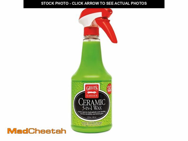 Lot 74-13960982 - GriotÃ¢â¬â¢s Garage Ceramic 3-in-1 Wax, SiO2 Spray for Cars, Trucks, and RVÃ¢â¬â¢s, Provides Pro...