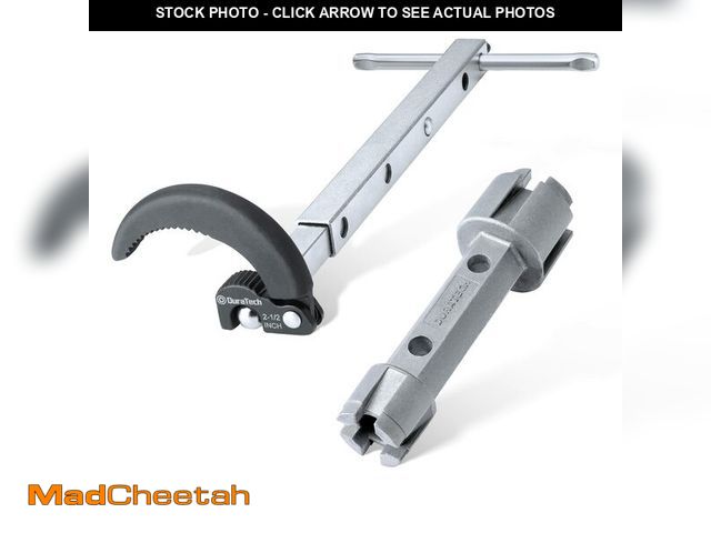 Lot 74-14058791 - DURATECH 10 "-17" Telescoping Basin Wrench with 1-3/8" to 2-1/2" Large Jaw Capacity &amp; Tub Drain ...