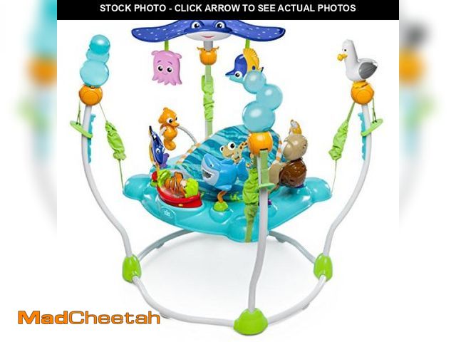 Lot 74-12509986 - Bright Starts Disney Baby Finding Nemo Sea of Activities Baby Activity Center Jumper with Interactiv...