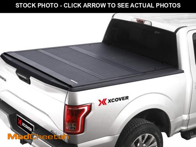 Lot 74-12541625 - Xcover Low Profile Hard Folding Truck Bed Tonneau Cover, Compatible with 2019 2020 2021 2022 2023 20...