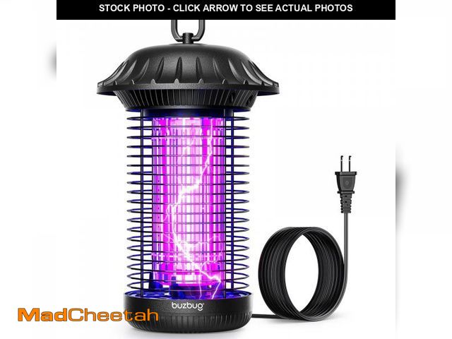 Lot 74-12304551 - Buzbug LED Bug Zapper Indoor Outdoor, 10 Years Lifespan, 6.5ft Power Cord, IPX4 Waterproof, High-Vol...