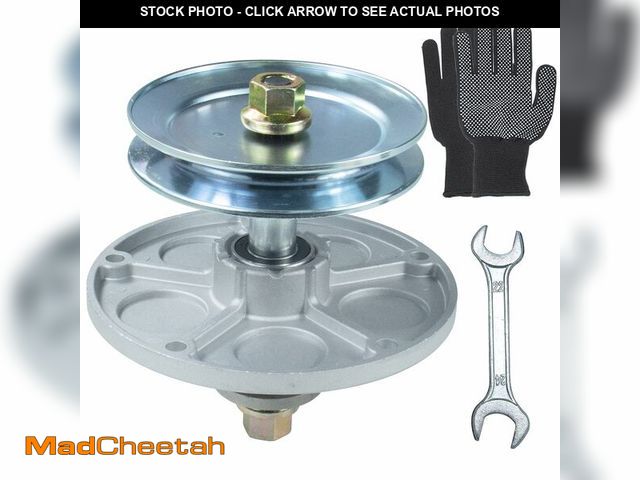 Lot 74-12976699 - POSFLAG 1001046 Pre-Greased Spindle Assembly with 92851MA Pulley Replaces 1001046 Spindle Assembly, ...