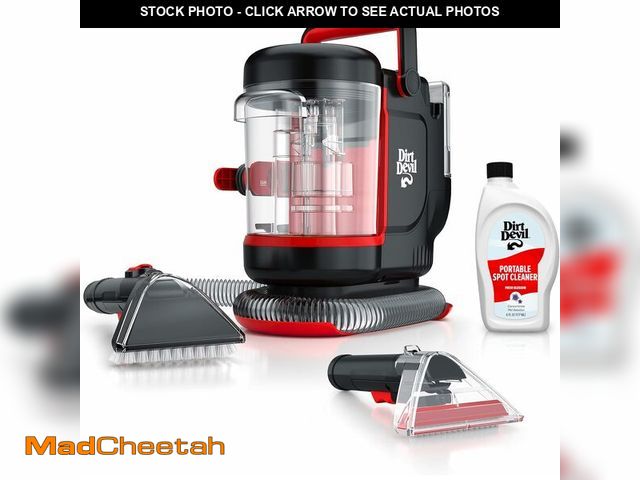 Lot 74-12827695 - Dirt Devil Portable Spot Cleaner Machine for Carpet and Upholstery, Powerful Suction Spot Cleaning M...