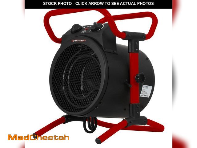 Lot 74-13002299 - ProTemp Turbo 10,300 BTU Electric Fan Heater with 240-Volt Thermostat - UNUSED