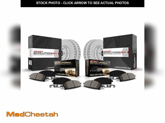 Lot 74-13931559 - PowerStop Front and Rear Brake Kit For Honda CR-V 2017-25 - Fully-Coated Disc Rotors with Z17 Cerami...