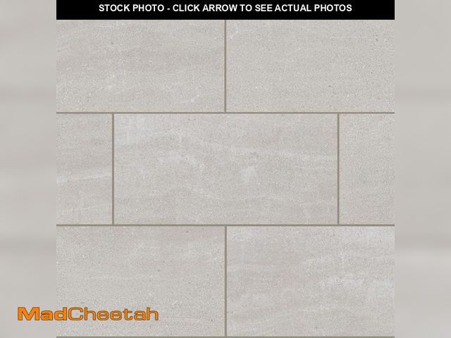 Lot 74-12773222 - Lifeproof Minihaha Falls Limestone 22 MIL x 18.5 in. W x 37 in. L Click Lock Waterproof Vinyl Tile F...