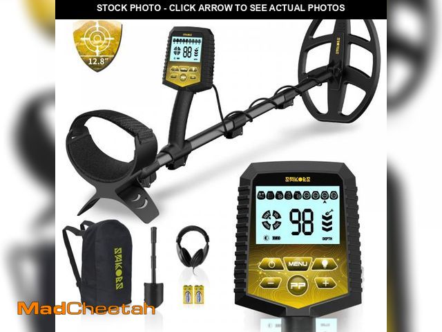 Lot 74-12220378 - SAKOBS Metal Detector for Adults Professional Ã¢â¬â Higher Accuracy 9 Types of Metal Target Detec...