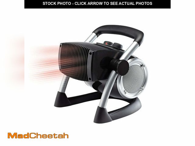 Lot 74-13777559 - Lasko 1500W Electric Pivoting Utility Ceramic Space Heater with Thermostat, 5919 - UNUSED