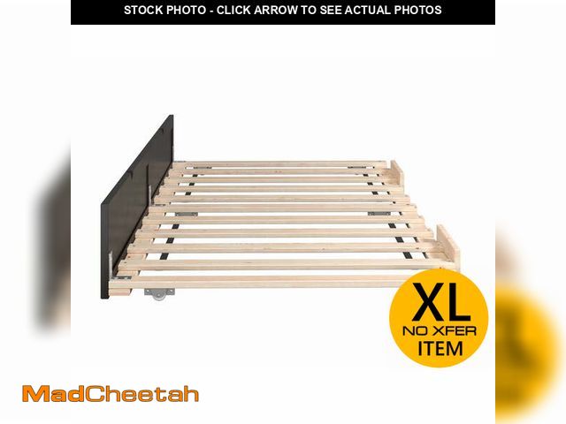 Lot 74-12687404 - Trundle Bed Twin in Espresso - UNUSED