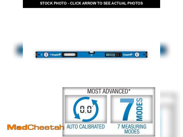 Lot 74-13051483 - Empire 48 in. True Blue Digital Box Level - USED