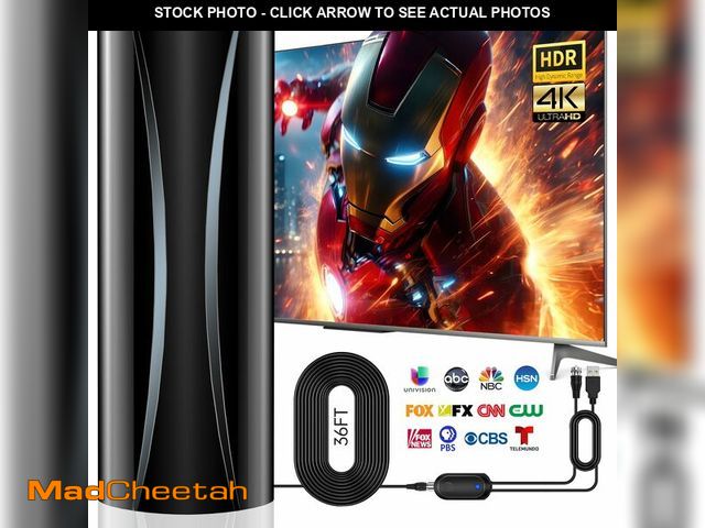 Lot 74-13621198 - 3000+ Miles Range TV Antenna - USED