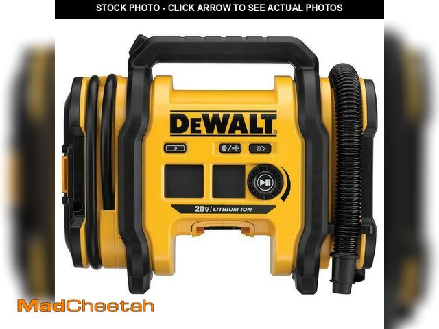 Lot 74-12796694 - DeWalt 20 Volt Max Lithium-ion 160 Psi Corded/cordless Inflator Tool Only - UNUSED
