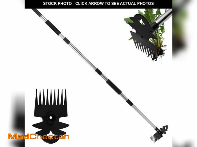 Lot 74-14144892 - Babook Weed Tool with Long Handle - 60" Manual Weeder Remover Tool, 2 in 1 Hand Weed Rake and Garden...