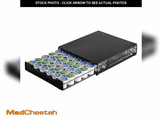 Lot 74-12114599 - Flagship Coffee Pod Storage Drawer, Organizer for Keurig (42 Pods, Iron) - USED