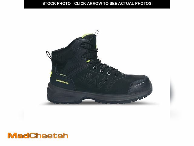 Lot 74-13628183 - New Balance Calibre Composite Toe Work Boots for Men - EH, PR, Non-Slip Leather Safety Shoes for Ind...