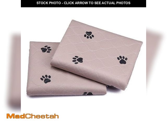Lot 74-14341339 - Washable Dog Pee Pads with Puppy Grooming Gloves,Puppy Pads,Reusable Pet Training Pads,Large Dog Pee...