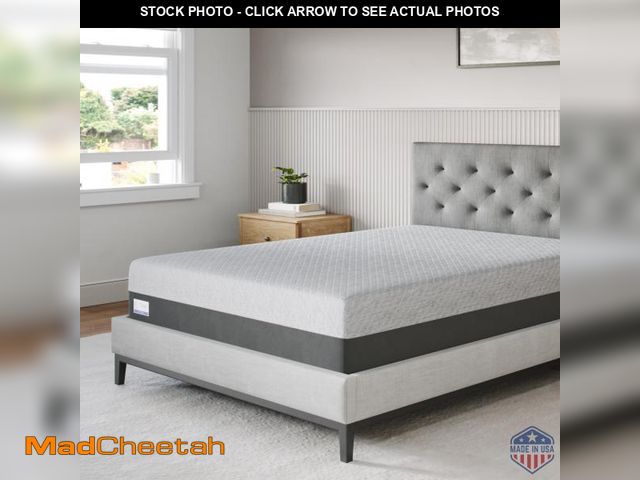 Lot 74-12262169 - Celestial Sleep Gel Memory Foam Mattress in a Box, Made in The USA, CertiPUR-US, Oeko-Tex, and Fiber...