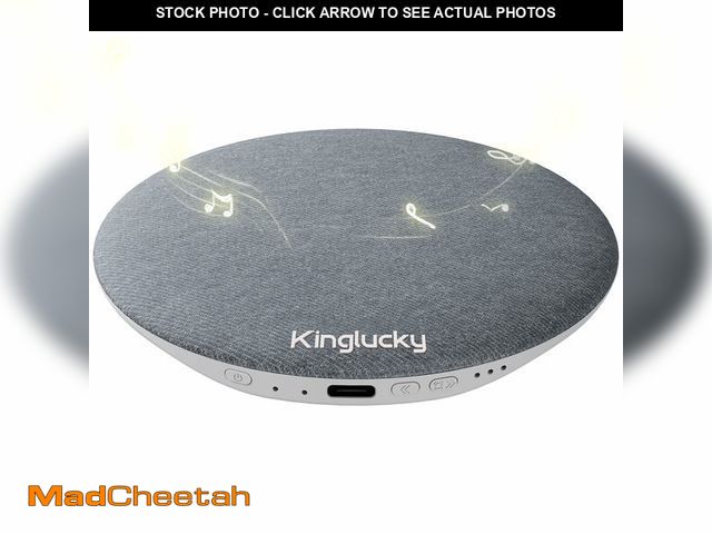 Lot 74-14149341 - Kinglucky Pillow Speaker for Sleeping, Bluetooth Speaker Under Pillow with Built-in Pink Noise White...