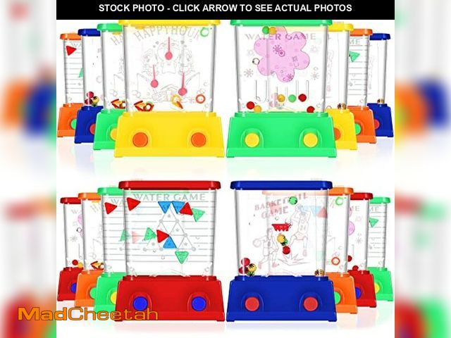 Lot 74-12679433 - Zhanmai 16Pcs Handheld Water Games Mini Arcade Fish Ring Toss Basketball, Water Ring Toss Handheld T...