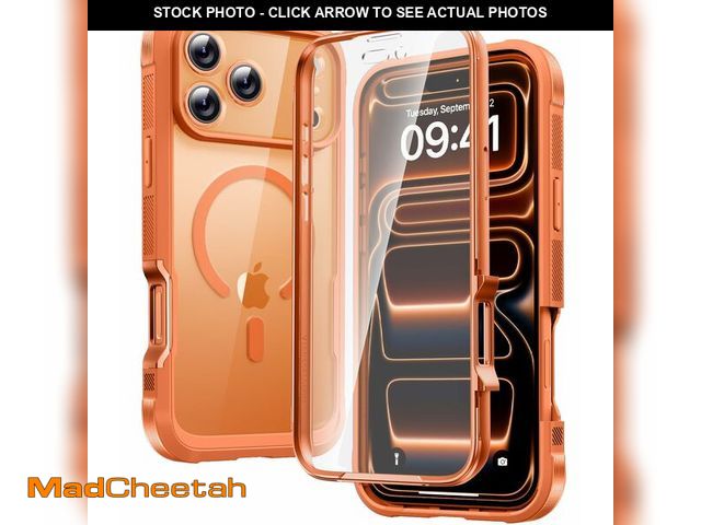 Lot 74-14207895 - Diaclara Magnetic Designed for iPhone 17 Pro Max Case Full Body Bumper[Compatible with MagSafe] Mili...