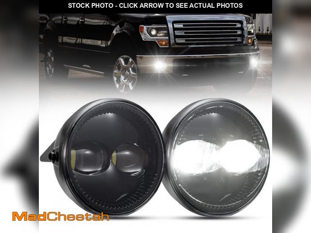 Lot 74-12304528 - BUNKER INDUST f150 LED Fog Lights Compatible with Ford F-150 2009 2010 2011 2012 2013 2014, 1 Pair O...