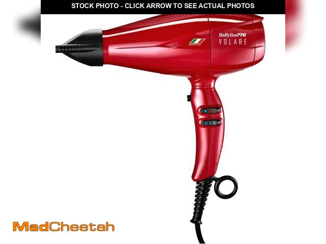 Lot 74-12497954 - BaBylissPRO Hair Dryer, Nano Titanium Volare V1 2000-Watt Blow Dryer, Hair Styling &amp; Appliances,...