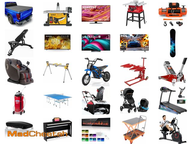 MadCheetah Holland - Overstock, Returns - Home Furnishings, Sports Equipment, Tools and Home Improvement - January 15, 2026