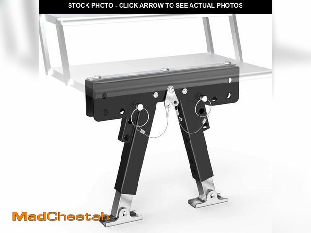 Lot 74-14271967 - RV Step Stabilizer Kit for Travel Trailers/5th Wheels/Motorhomes, Camper Steps RV Step Support, Heig...