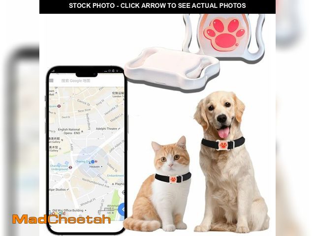 Lot 74-14267737 - GPS Tracker for Dogs &amp; Cats - No Monthly Fee, Waterproof Real-Time Tracking Collar for Pets, Kid...