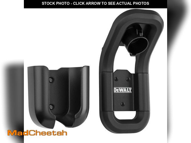 Lot 74-12745682 - DEWALT Wall Mount Bracket for Electric Vehicle Charger, For Charging Handle and Control Box, Integra...