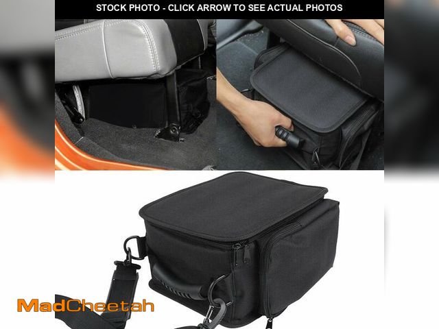 Lot 74-14341887 - YOCTM Under Seat Organizer for 2007-2025 Jeep Wrangler JK JL JLU 4XE Sports Rubicon Gladiator JT Bac...