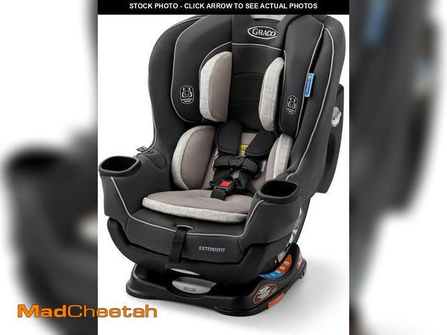 Lot 74-12136983 - Graco Extend2Fit Convertible Baby Car Seat, Rear and Forward Facing, Adjustable Extension Panel for ...