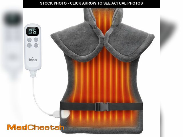 Lot 74-12973435 - iDOO Heating Pad for Back Pain Relief, Birthday Gifts for Him Women Her, FSA HSA Eligible, Weighted ...