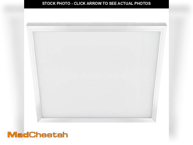 Lot 74-14363955 - Commercial Electric 1 ft. x 1 ft. 11-Watt Dimmable White Integrated LED 800 Lumens Flat Panel Flush ...