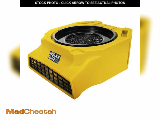 Lot 74-12867189 - Maxx Air HVCF1600 1600 CFM 2-Speed Low Profile High Velocity Floor Drying Fan - UNUSED