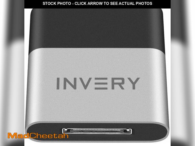 Lot 74-13716027 - INVERY DockLinQ Pro Bluetooth 5.0 Adapter Receiver for Bose Sounddock and 30 pin iPod iPhone Music D...