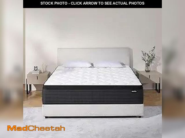 Lot 74-13638263 - DEHIJU Queen Size Mattress, 12 Inch Hybrid Memory Foam Queen Mattress in a Box, Medium, Motion Isola...