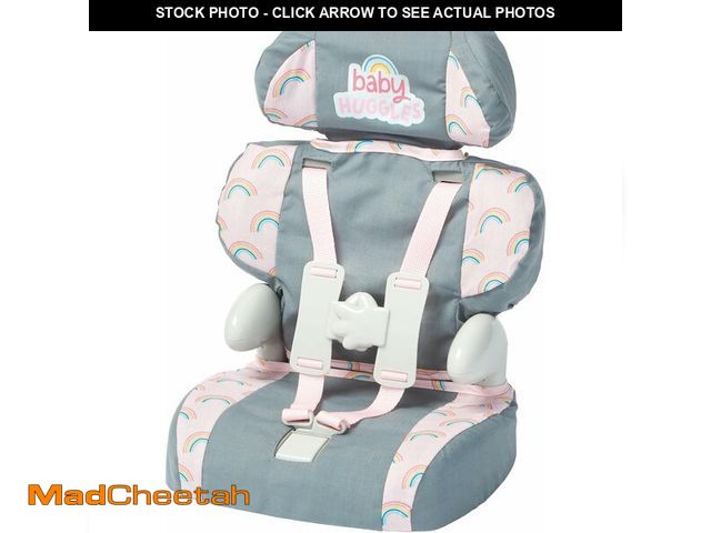 Lot 74-12710384 - Casdon Grey Car Booster Seat. Dolls Car Booster Seat For Children Aged 3+. Suits Dolls Up To 35cm In...