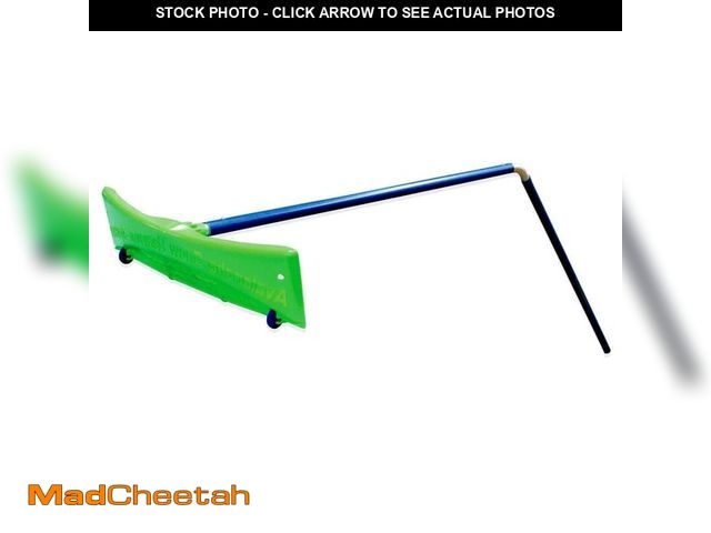 Lot 74-13610554 - MARSHALLTOWN 192 in. Handle Big-Rig-Rake 24 in. W Snow Rake with Angled Pole For Trucks, Trailers, R...