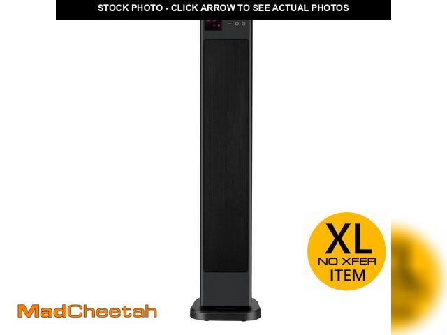 Lot 74-13047703 - Pelonis 30 in. 1500-Watt Digital Tower Ceramic Heater - UNUSED