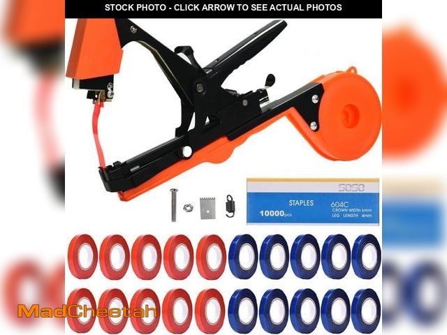 Lot 74-12313355 - SUCA Plant Tying Machine, Plant Tape Cattle Panels for Garden,Plant Vine Tying Tool with 10000pcs St...