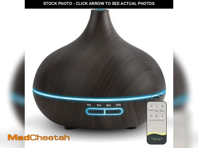 Lot 74-12711136 - Diffusers for Essential Oils Large Room, 550ml Essential Oil Diffusers with Remote Control, Ultrason...