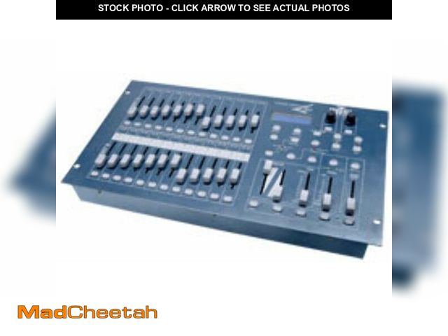 Lot 74-13041219 - CHAUVET DJ DESIGNER50 Stage Designer 50 Compact 48-Channel DMX-512 Controller | LED Light Controller...