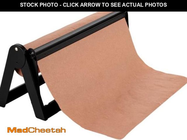 Lot 74-12098449 - Restaurantware-20.2 x 6.7 x 8 Inch Wrapping Roll Cutter, 1 Wall Mountable Butcher Paper Holder - Ser...