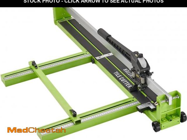 Lot 74-12399438 - VEVOR Tile Cutter 48 Inch, Manual Tile Cutter All-Steel Frame,Tile Cutting Machine w/Laser Guide and...