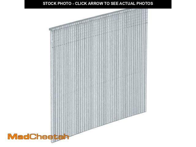 Lot 74-14394493 - DEWALT 2-1/2 in. x 16 Gauge Glue Collated Straight Finish Nails (1000-Pack) - UNUSED