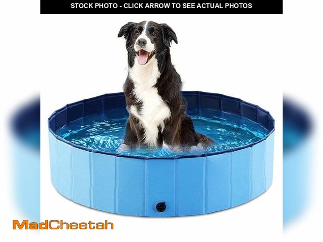 Lot 74-14298359 - Jasonwell Foldable Dog Pet Bath Pool Collapsible Dog Pet Pool Bathing Tub Kiddie Pool Doggie Wading ...