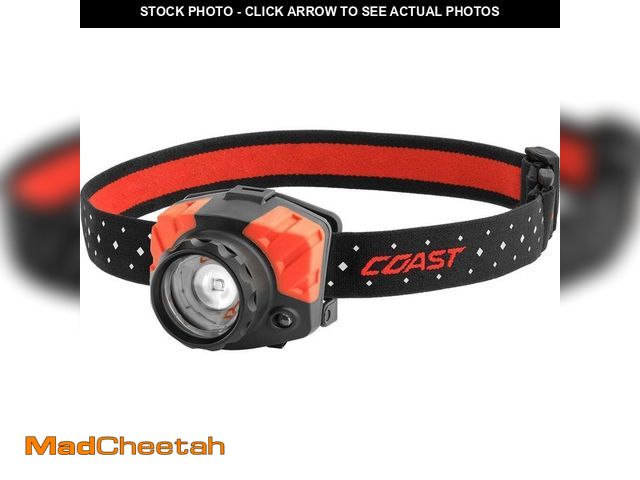 Lot 74-12803988 - Coast FL85 615 Lumen Dual Color LED Headlamp with Twist Focus - UNUSED