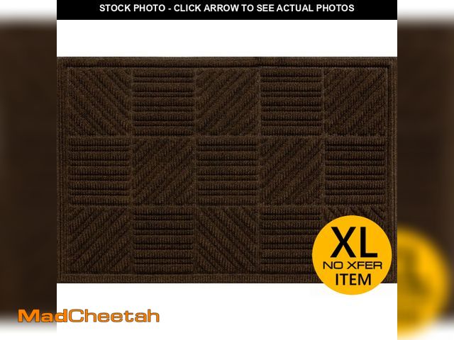 Lot 74-14327792 - Flex Ribbed 24 in. x 36 in. Walnut Doormat 60 pieces - UNUSED
