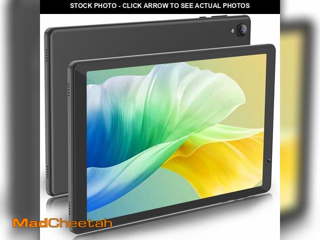Lot 74-13548959 - Tablet 10 inch, 32GB Storage,HD IPS Screen, Quad-Core,Dual Camera, WiFi, Bluetooth, Tablets with 600...